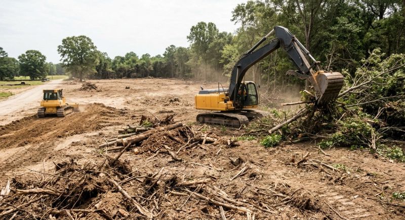 Commercial Lot Clearing in Marietta, GA